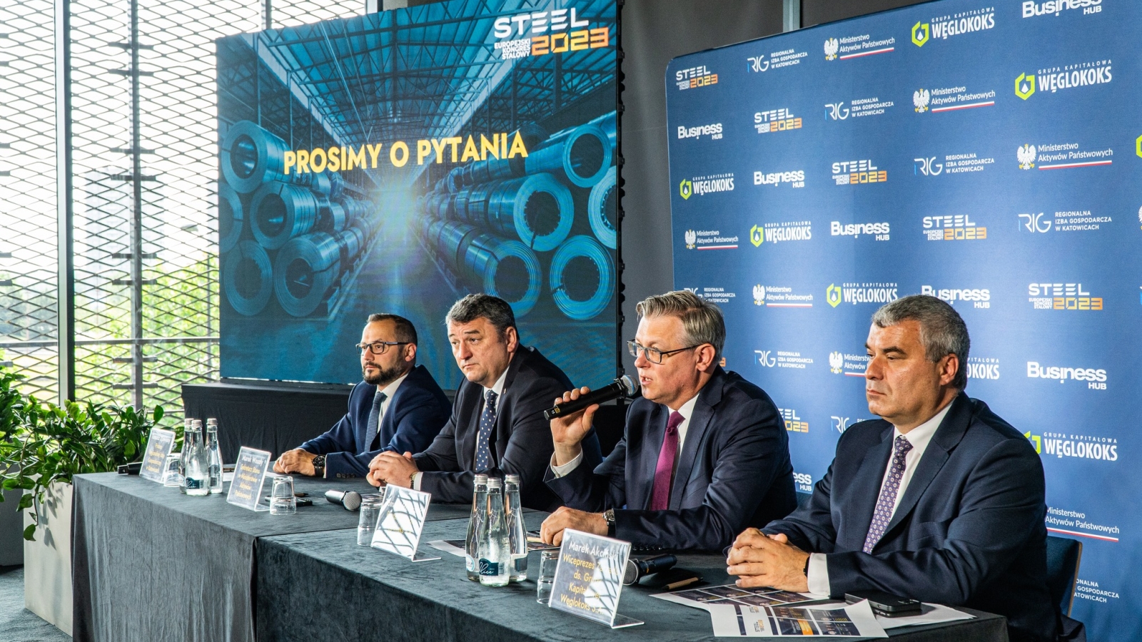 Polska zasługuje na własną stal. Konferencja prasowa Steel 2023