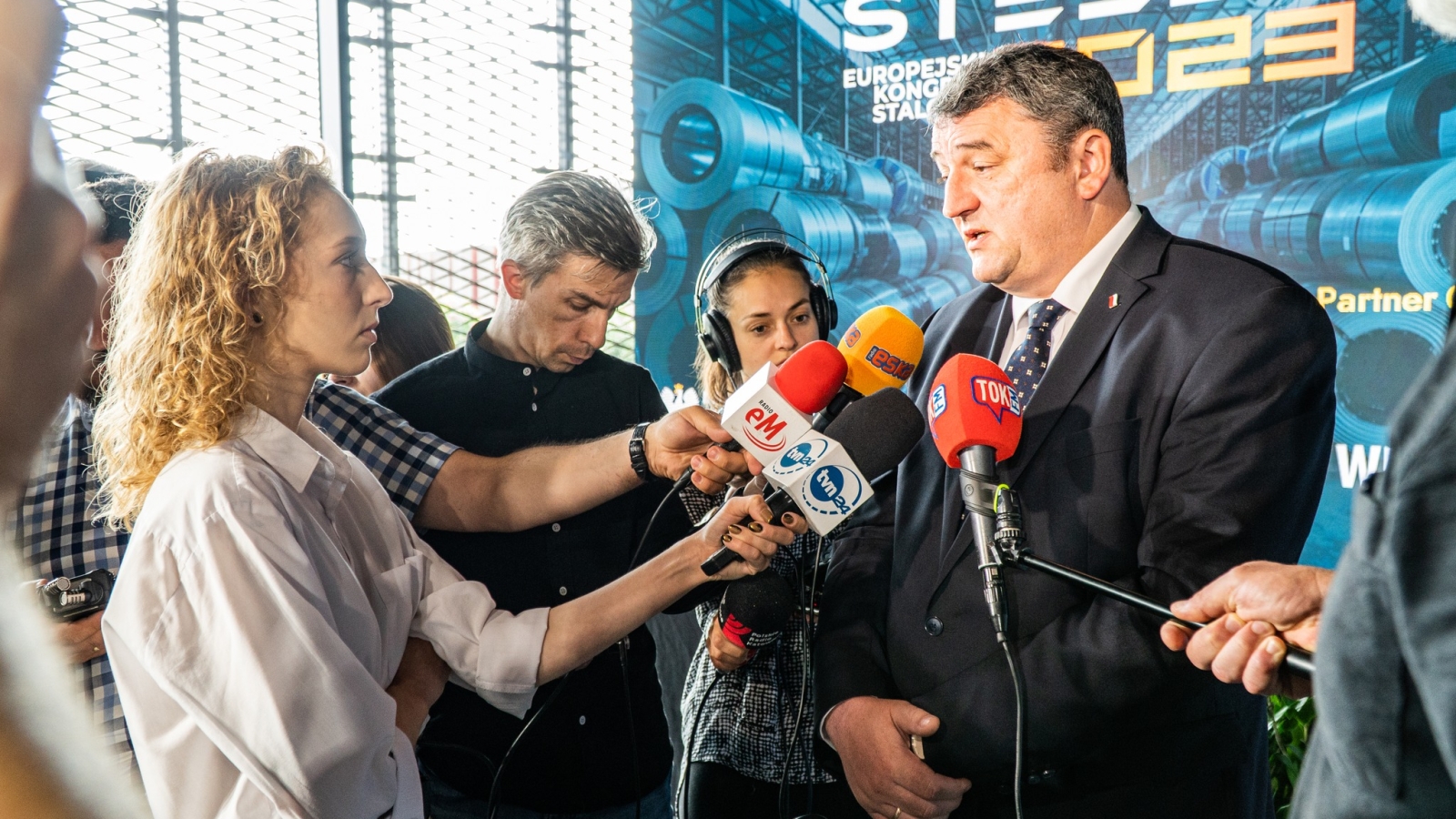 Wideo z konferencji prasowej Kongresu Steel 2023